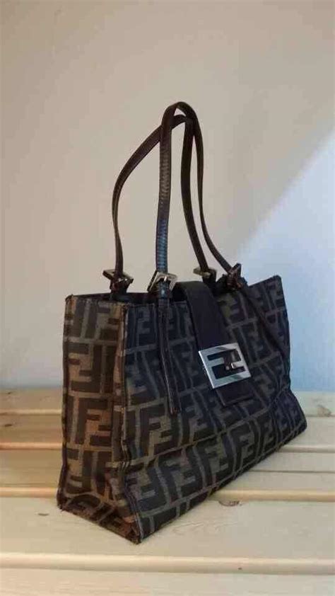 fendi zucca tote|authentic fendi zucca handbags.